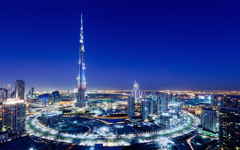 Dubai Burj Khalifa is a unique architectural masterpiece