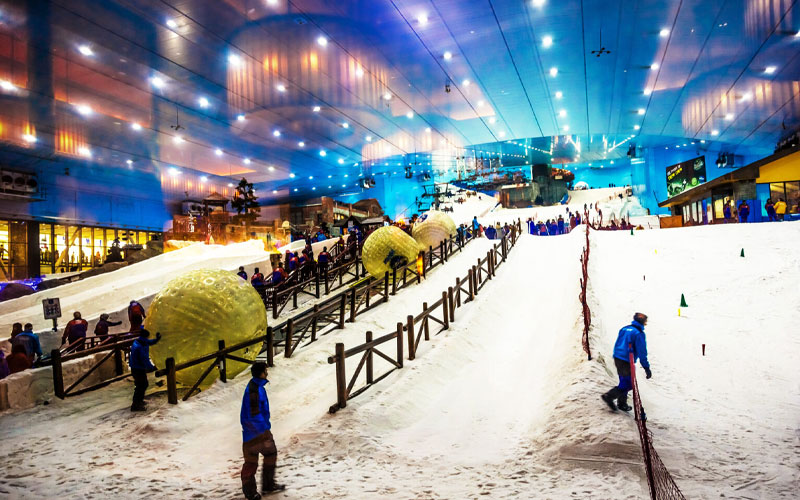 Dubai indoor ski resort
