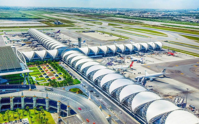 Famous international airports of Thailand