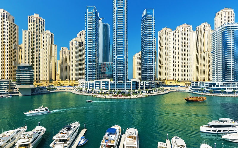 Getting to know the Dubai Marina area in Dubai