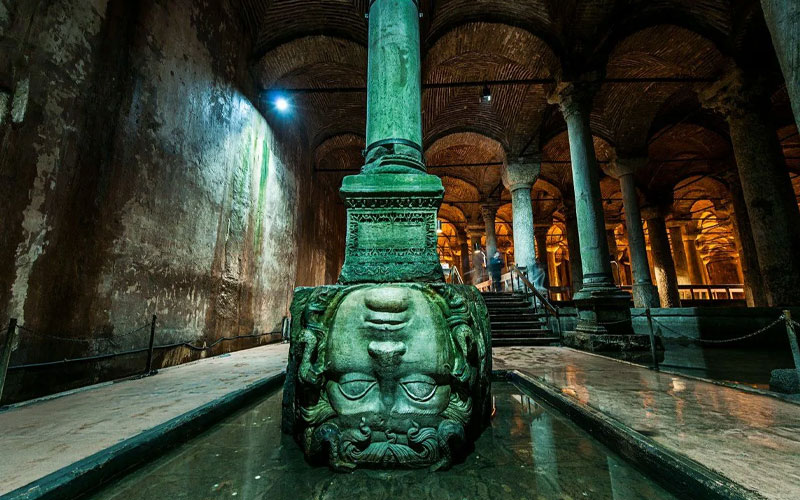 Istanbul Basilica Cistern reservoir