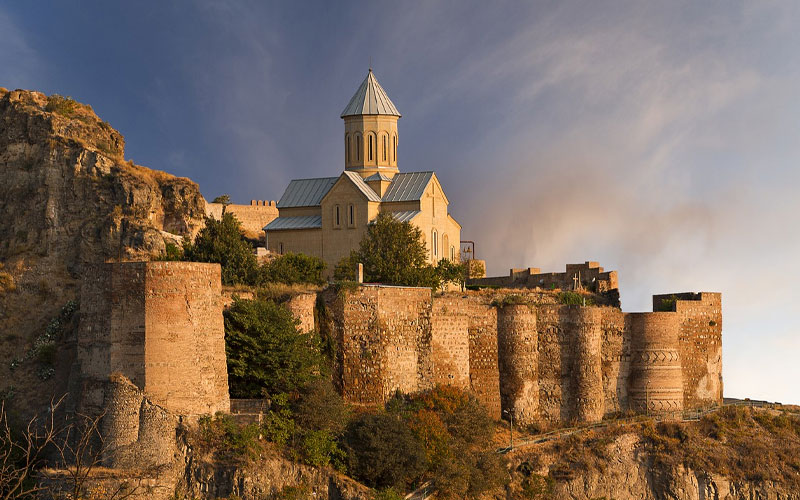 Narikala Castle in Tbilisi