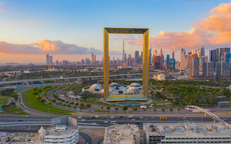 frame Dubai is a beautiful symbol of the city of Dubai