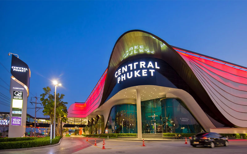 Shopping malls in Phuket, Thailand