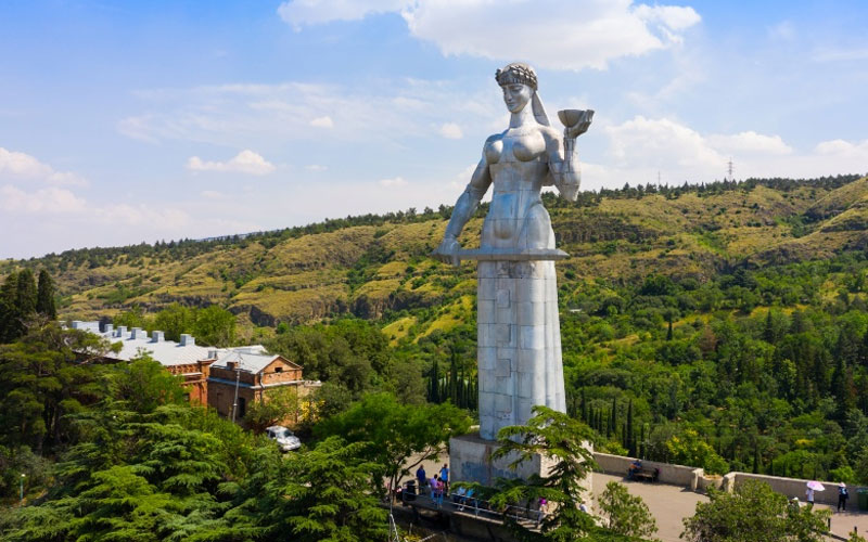 Statue of Kartlis Deda in Tbilisi