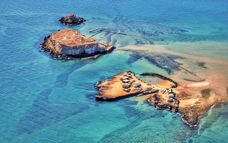 The Naz islands of Qeshm