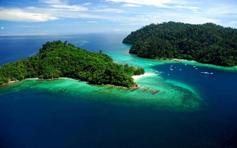 The beautiful islands of Malaysia