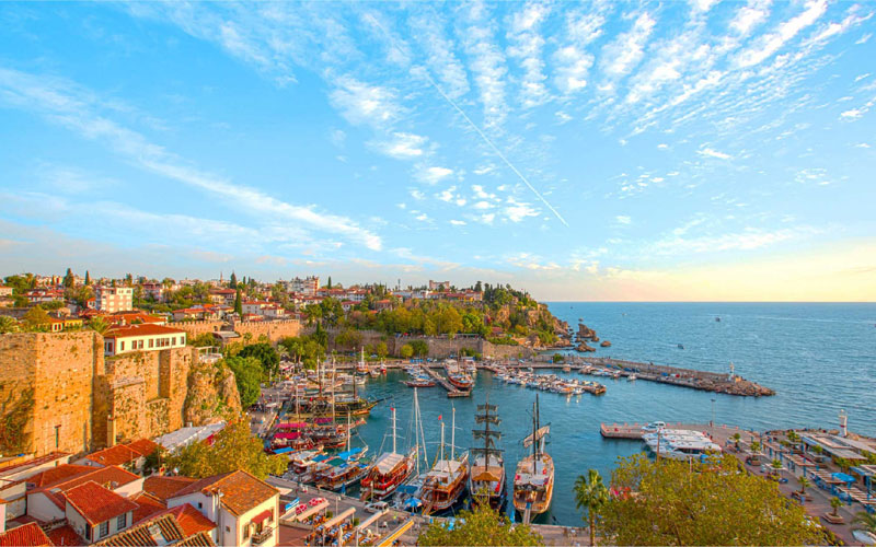 Travel to the oldest Mediterranean land of Antalya