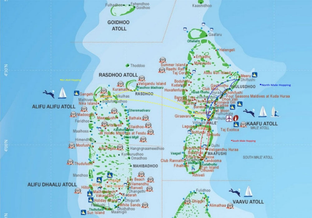 Maldives-tourism-map