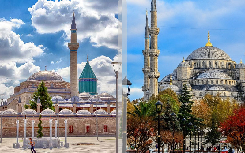 Istanbul Konya combined tour