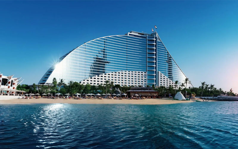 Jumeirah Beach Hotel Dubai tour