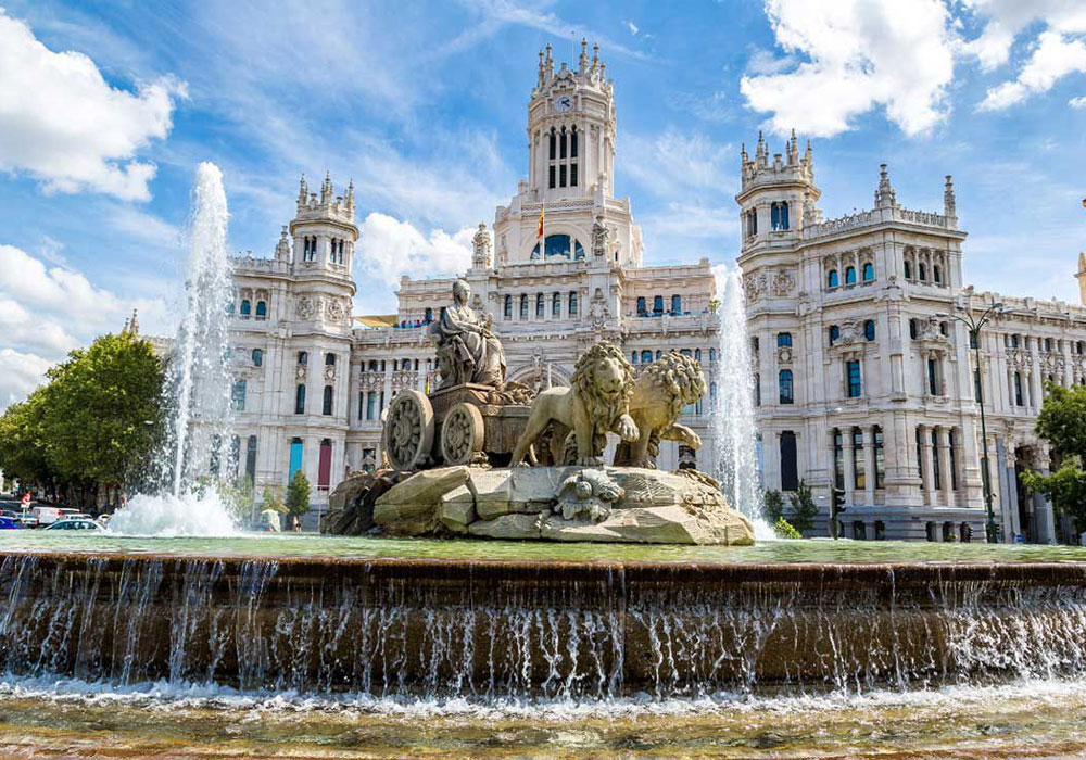 Sights of Madrid in Spain tour